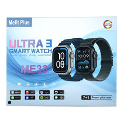 Mefit Plus ME33 Ultra 3 Smart Watch.