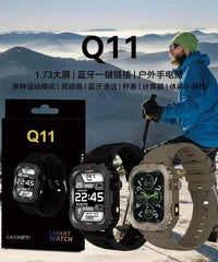 Q11 Rough LED Flashlight Smart Watch