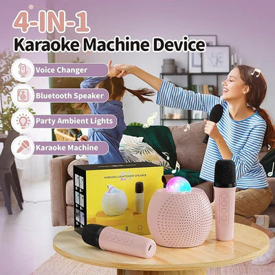 Mini Karaoke RGB Speaker