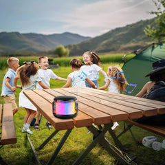 Mini RGB Acrylic Wireless Speaker